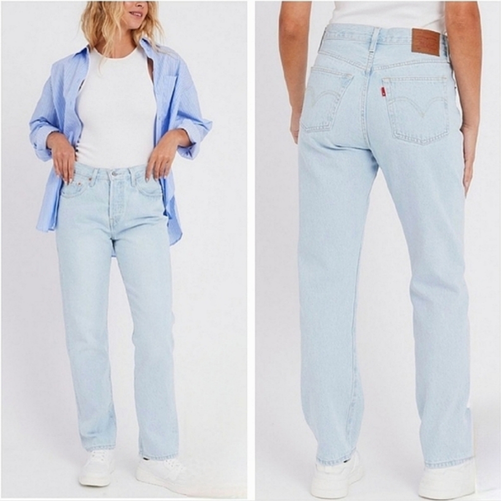 Levi’s Premium 501 Jeans Straight Ligh Blue Size 28